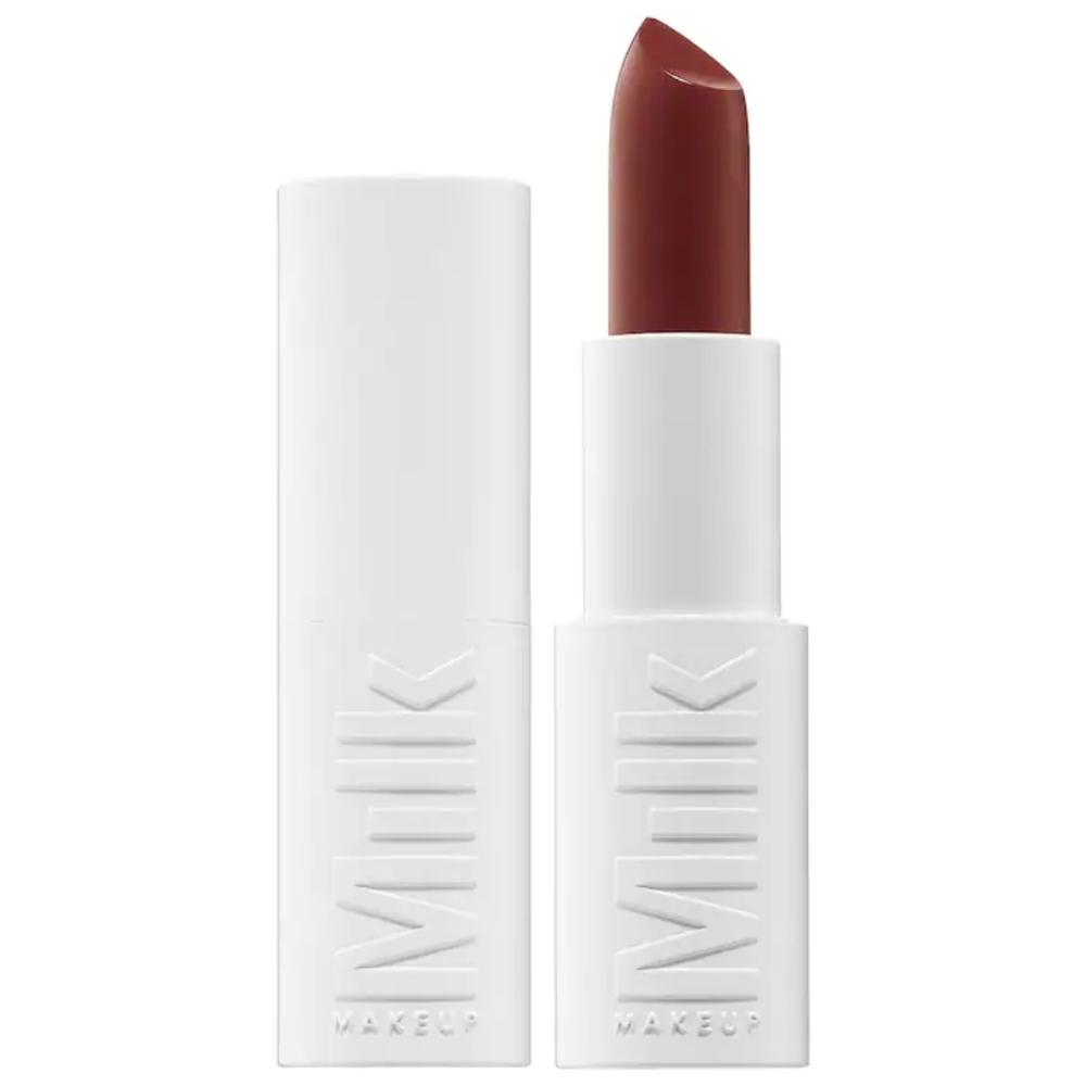 Milk Makeup Lipstick in Wavy (warm saddle brown)